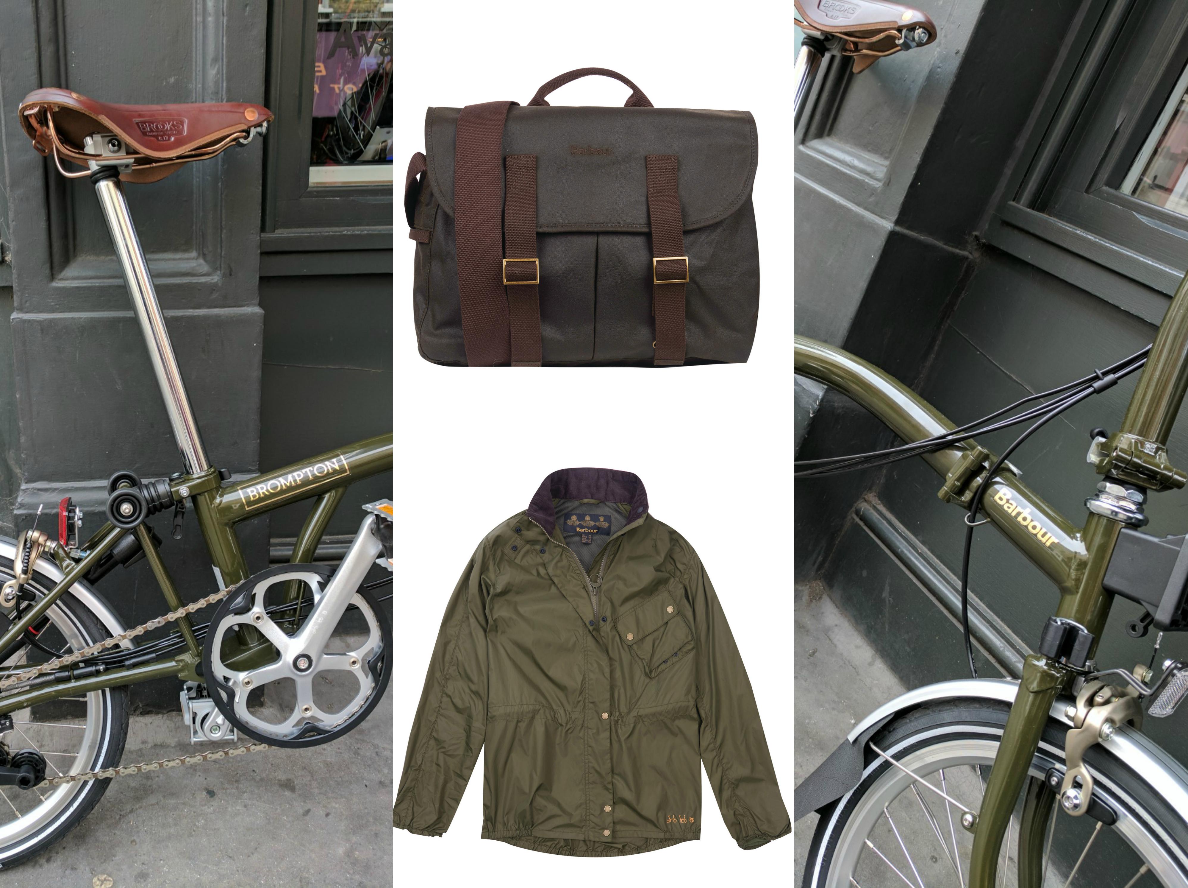Best of British: Barbour and Brompton create a heritage-inspired